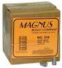 Magnus 38/357 Caliber .357 Diameter 148 Grain Double Ended Wad Cutter Swaged Lead 500 Count