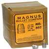Magnus 45 ACP .452 Diameter 225 Grain Flat Point Bevel Base 500 Count