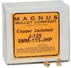 Magnus 9mm .355 Diameter 115 Grain Jacketed Hollow Point 250 Count