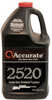 Accurate No. 2520 Smokeless Powder (8 Lbs) by WESTERN & ACCURATE POWDERAccurate 2520 is a medium burning and double-base and spherical rifle propellant designed around the 308 Winchester. 2520 is our ...