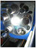 Skylight LED Shellplate Lighting System for the Dillon 650 Press by INLINE FABRICATION The Skylight kit for the Dillon 650 has a machined bushing with an embedded high output LED pod that installs int...