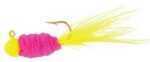 Mr. Crappie Slab Daddy 1/8Oz 3Pk Chartreuse/Pink/Chartreuse Md#: Sd3D-738