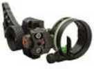 Apex Bow Sight Covert 1 1-Pin 19 Green Black With Light Model: AG2321B