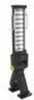 Blackfire CLAMPLIGHT uses a 27bright white LED Up to 150 lumens on max brightness for 5 hours 50 lumens on low setting for 6- 8 hours. Batteries/Charging.  Uses the finest rechargeable technology - in...