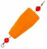 Comal Popping Float Rig Weighted 3" Orange - 12 Per Box Model: 85WR-OR-3