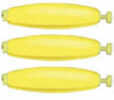Snap On Cigar Float 2In Yellow 3Pk 12/Bag