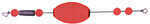 Comal Weighted Oval Reddi-Ratt 2 1/2In Red 50bg