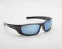 Drake Volley Sunglasses Gloss Black Blue Polarized