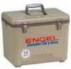 Engel Coolers 13 Quarts and Drybox in Tan