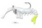 Egret Vudu Rattler Shrimp 3 1/2In 2Pk White/Chart Model: E-VS35R-14-16