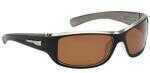 Flying Fisherman Sunglasses Polaroid-Helm Black Crystal Gun/Amber Model: 7831BA