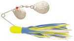 H&H Double Spinner 3/8 6Pk Blue/Chartreuse/White