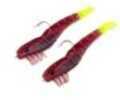 H&H Tko Shrimp Double Rig 1/4Oz Pur/Blu Glit/Chart Tail