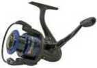 The reel is composed of a rugged, lightweight graphite body and rotor with a double anodized aluminum spool accented with black and blue. It’s a blazing 6.2:1 gear ratio with a fold-down anodized alum...
