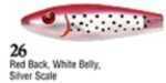L&S Mirrolure Spotted Trout 1/2Oz 3 3/8In Red Bk/White&Silv