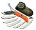 Outdoor Edge Knife Razor-Pro Orange Clam Model: RO-20C