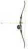 Recurve style bowfishing bow. Package includes 1- Fish Stick arrow with safety slide kit, Muddy Point and a Muddy Drum Reel with 66 feet of 60 lb. test line.