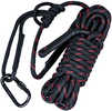Primal Treestand 30' Life Link will Stay connected to the tree at all times and will work with fixed position ladder stands. The Prusik knot slides up and down the rope.