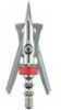 2 Blade Broadhead - 100 Grain or 125 Grain - Hybrid Tip - Stainless Steel Hypodermic Ferrule - .035 Blade Thickness - 2  Cutting Diameter - High Energy Series SHOCK COLLAR - 3 per Package - Replacemen...