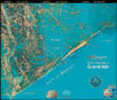 Standard Laminated Map Grand Isle/Fourchon To 4 Bayou Md#: M044