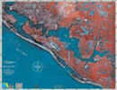 Standard Laminated Map Panama City Md#: MF124