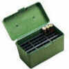 MTM Deluxe Ammo Box 50 Round Handle 300 WSM 300 Rem Ultra Mag Green H50-Xl-10