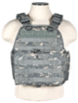 NCSTAR Plate Carrier Vest Nylon Digital Camo Size Medium-2XL Fully Adjustable PALS/ MOLLE Webbing Compatible with 10" x 