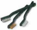 Utility Gun Brush SetNylon Brush For Delicate And Engraved Parts - Phosphor Bronze Brush For Aggressive Cleaning Of Blued Steel - Stainless Steel Brush For The Heavy jobs, Such as The Breech/Bolt Area