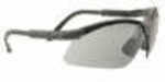 Revelation Shooting Glasses Dark Smoke Lenses Angle & Temple Length adjustments - Wraparound Coverage Side-Shield