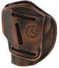 1791 Gunleather 3WH1VTGA 3-Way OWB Size 01 Vintage Leather Fits 1911 3-4" Ambidextrous Hand
