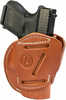 1791 3 Way Holster OWB Size Ambidextrous Classic Brown Leather 3WH-3-CBR-A