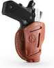 1791 Gunleather 3WH3VTGA 3-Way OWB Size 03 Vintage Leather Fits Ruger LC9 Glock 26 Ambidextrous Hand