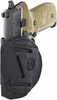 1791 4 Way Holster Concealment & Belt IWB/OWB Stealth Black Leather Fits Glock 26/27/28/29/30/33/39 Springfield