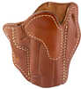 1791 Gunleather ORBH23CBRR BH2.3 Optic Ready OWB Size 2.3 Classic Brown Leather Fits Glock Walther PPQ Right Han