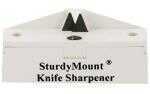 The AccuSharp SturdyMount Knife Sharpener Mounts Easily To Cutting boards, Kitchen Counters, filet boards, workbenches, Butcher blocks And Cleaning tables. No More Messy oils Or stones. The Diamond-ho...