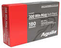 Model: Rifle Caliber: 300 Winchester Magnum Grains: 180Gr Type: Soft Point Units Per Box: 20 Manufacturer: Aguila Ammunition Model: Rifle Mfg Number: 8108AG