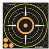 Allen EZ See Adhesive Bullseye Target, 8.5"X8.5", 6 Pack 15228