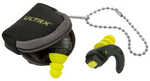 ULTRX Shift Adjustable Protection Ear Plugs Grey/Yell