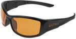 Allen 4138 ULTRX Sync Safety Glasses Amber Lens, Black Frame