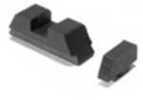 Link to AmeriGlo Defoor Sight Fits Glock 42 And 43 Black Serrated Front Rear Front/Rear Gt-532
