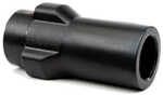 Angstadt Arms AA093Lsd28 3-Lug Muzzle Adapter Black Nitride Hardened Steel 1/2X28 Threads 1.42" 9mm