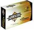 Model: Ammo Caliber: 223 Rem Grains: 55Gr Type: Full Metal Jacket Units Per Box: 20 Manufacturer: Armscor Model: Ammo Mfg Number: FAC223-1N