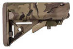 The Enhanced SOPMOD features Ergonomic Cheek Weld, Color Matched Steel Hardware, Overmolded Steel Anti Rotational QD Sling Mounts, Fixed Sling Mounts, No Slip cushioned Butt Pad, Sure-Grip Stock Latch...