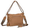 Bulldog Cases Hobo Purse with Holster Cheetah Print Tan Leather BDP-076
