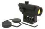 Black Spider LLC Red Dot Sight Fits Picatinny Finish 3 MOA Center with Lens Covers Lower 1/3 Mount Auto-dimmin