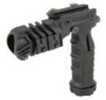 CAA Vertical Flashlight Pistol Grip Fits Picatinny Black FGA