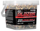 Model: Blazer Caliber: 22 LR Grains: 38Gr Type: Lead Round Nose Units Per Box: 1500 Manufacturer: Blazer Ammunition Model: Blazer Mfg Number: 10025