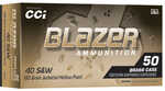 Model: Blazer Brass Hollow Point Caliber: 40 S&W Grains: 180Gr Type: Jacketed Hollow Point Units Per Box: 50 Manufacturer: Blazer Ammunition Model: Blazer Brass Hollow Point Mfg Number: 5241