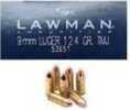 Speer Lawman ammunition brings superb consistency along with feel and point of aim that's as close as possible to your personal defense loads. All options are loaded with a TMJ bullet with a plated ja...