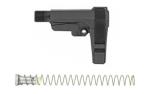CMMG 55CA957 RipBrace Compact With Receiver Extension Black